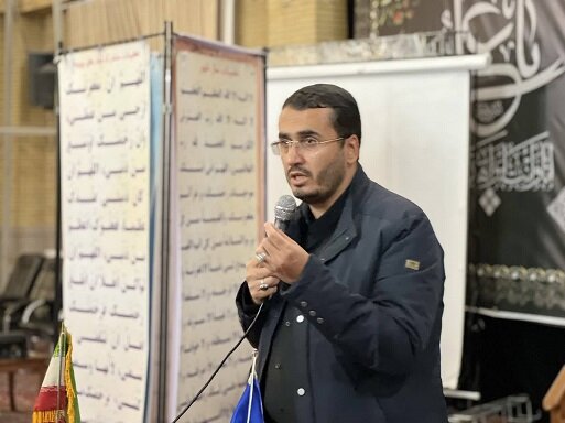 سخنرانی نماینده تبریز در مسجد نور یاغچیان/عیادت از مجروحان جنگ رمضان