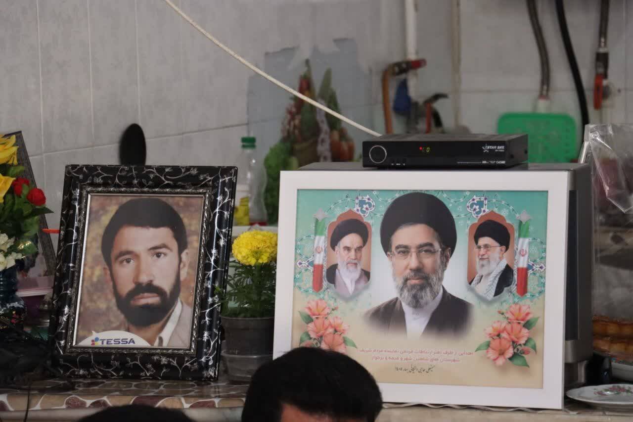 دیدار حاجی دلیگانی با خانواده معزز شهدا