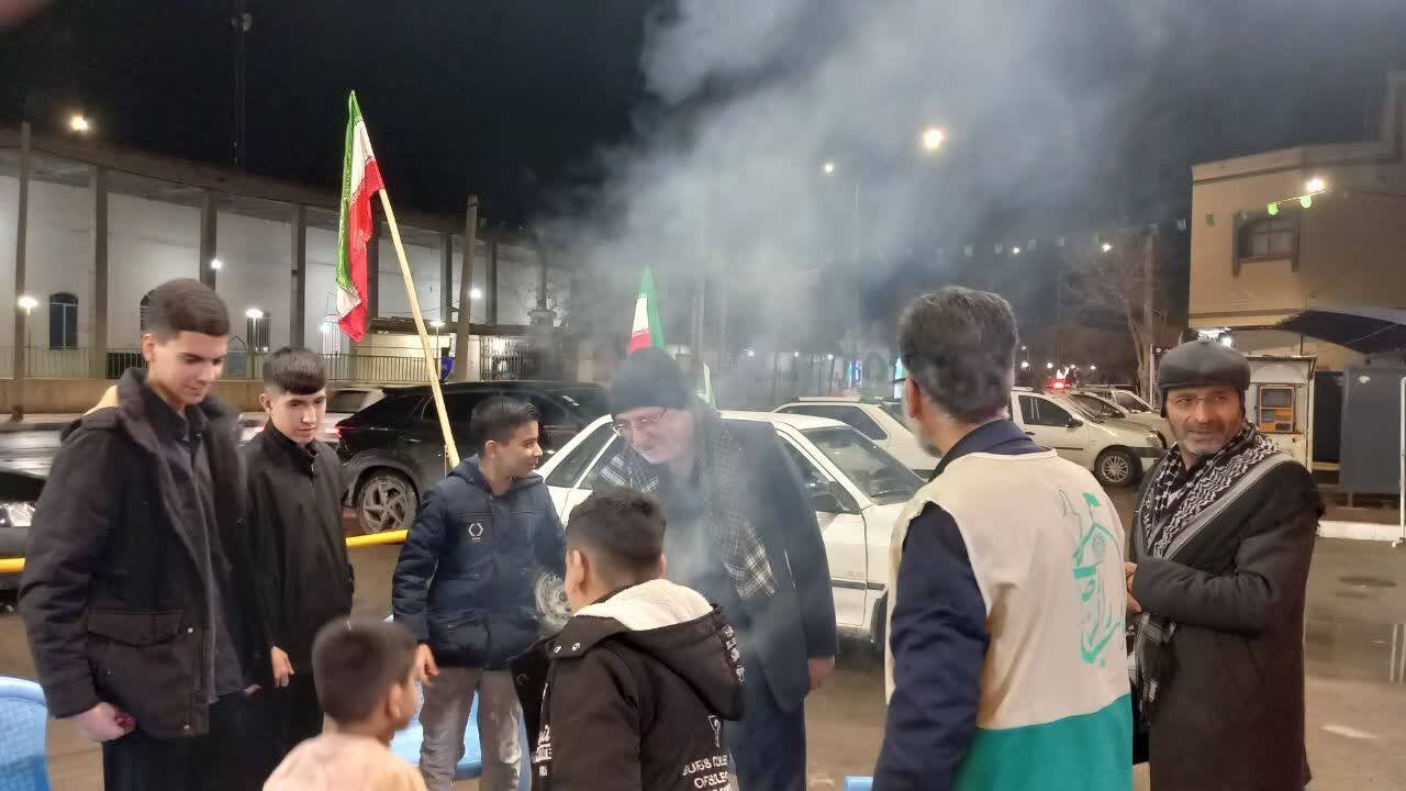 حضور حاجیدلیگانی در موکب حضرت رقیه(س) و گلزار شهدای شهر سین