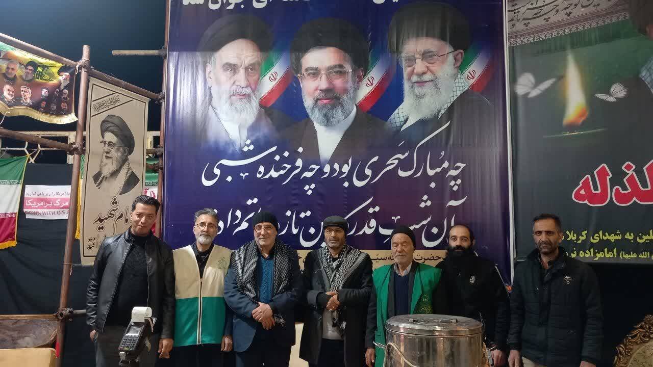 حضور حاجیدلیگانی در موکب حضرت رقیه(س) و گلزار شهدای شهر سین