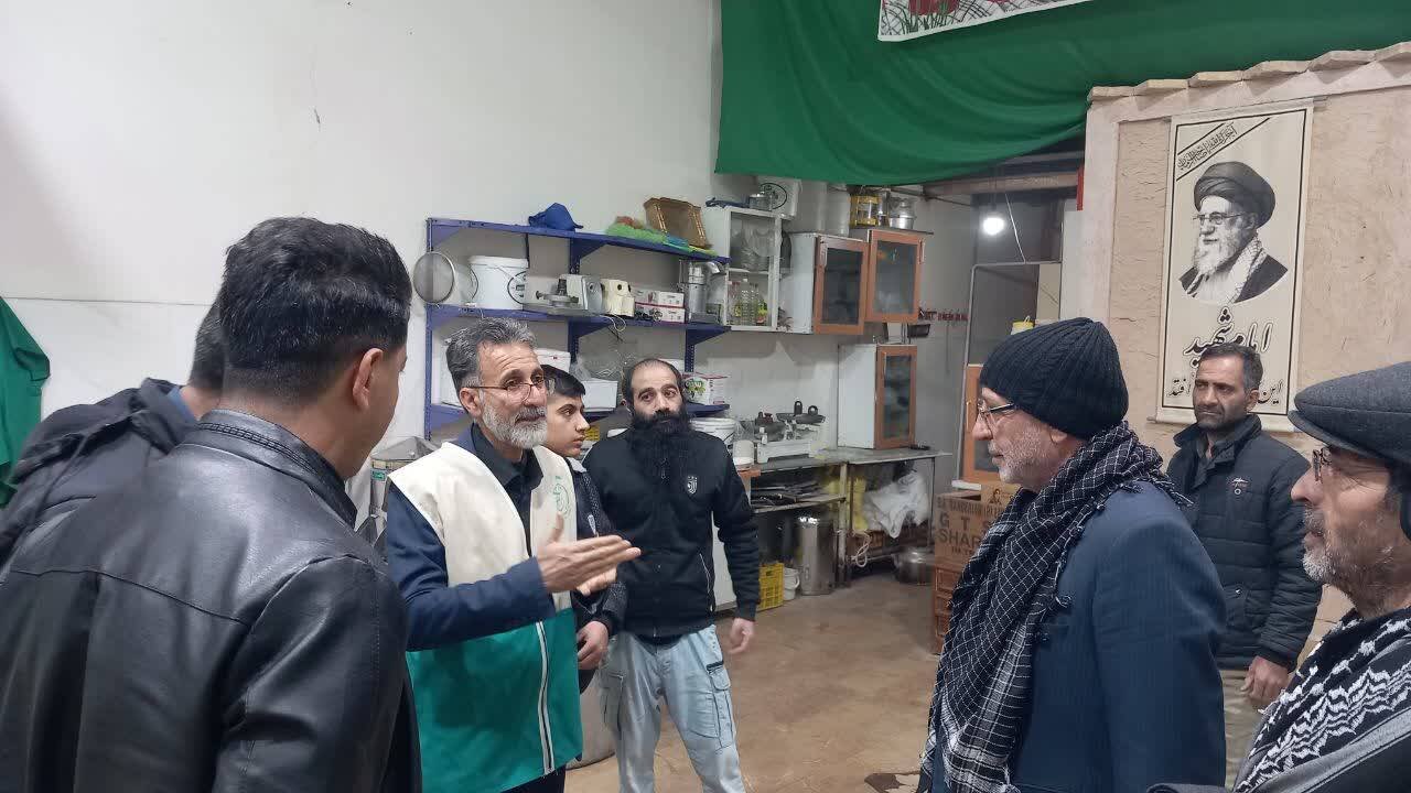 حضور حاجیدلیگانی در موکب حضرت رقیه(س) و گلزار شهدای شهر سین