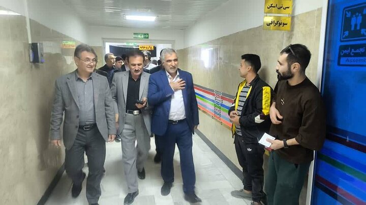 بازدید قوامی از بیمارستان امام خمینی اسفراین و تسریع در حل مشکلات و مطالبات بخش درمان