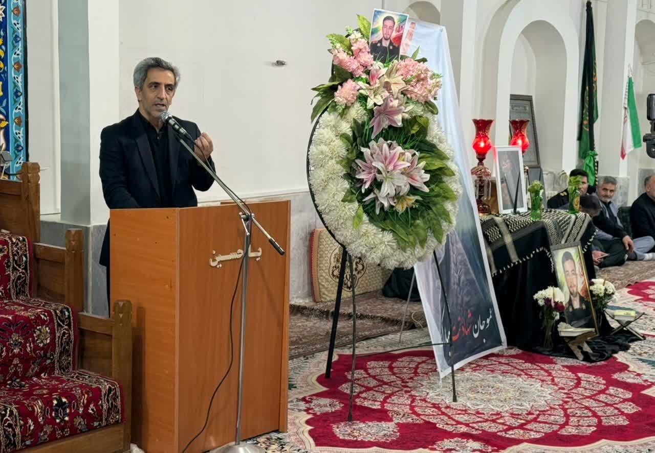 حضور نماینده مردم زنجان در مراسم گرامیداشت شهدای جنگ رمضان