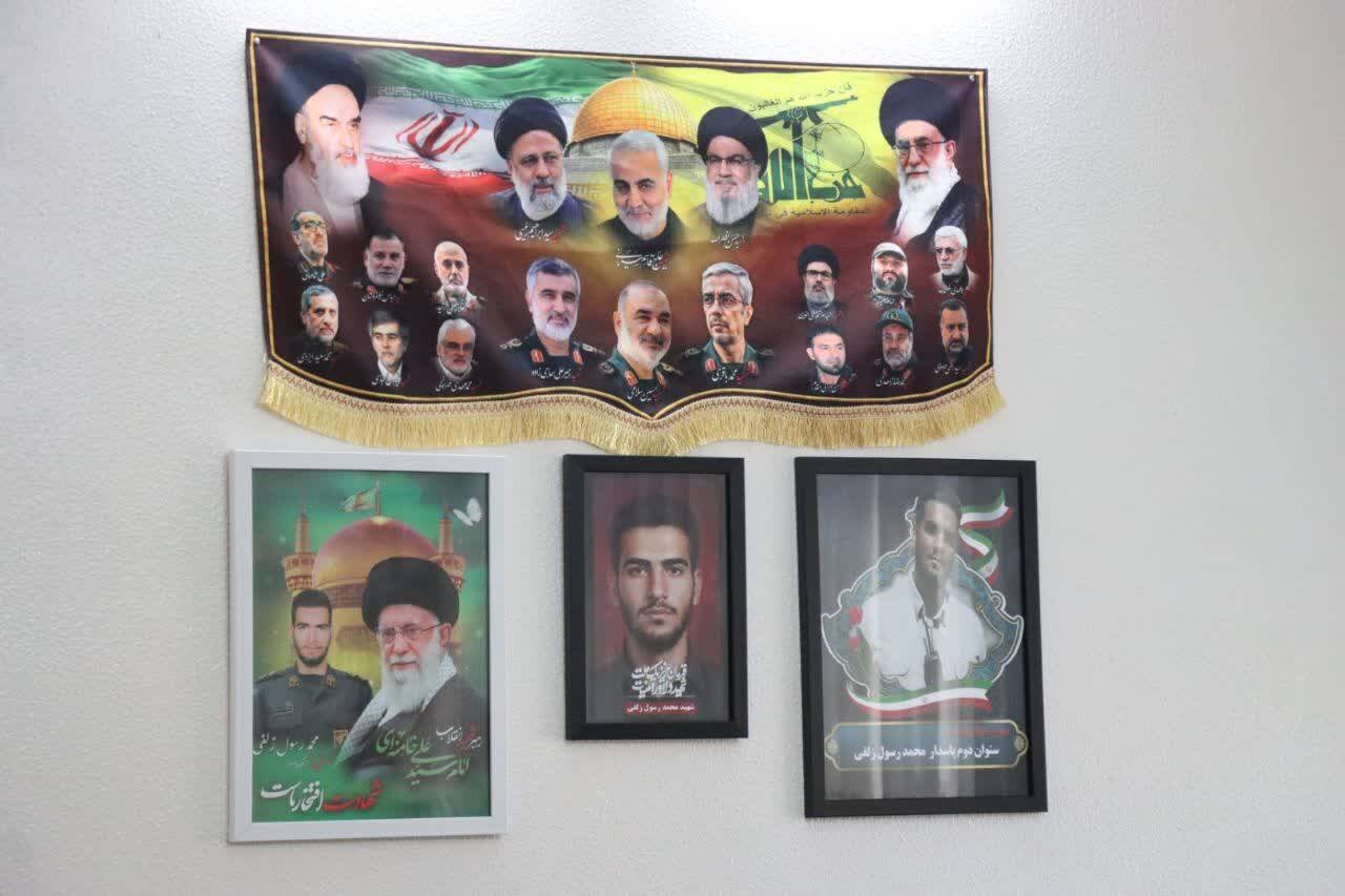 تجدید میثاق با منادیان بصیرت؛ حضور حاجی دلیگانی در منازل شهدای دفاع مقدس و حوادث اخیر