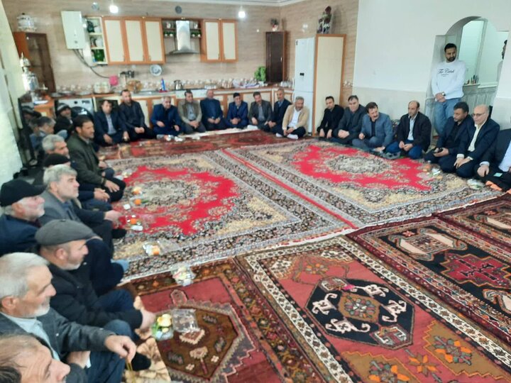 بررسی مشکلات زیرساختی روستای گلیتر در دیدار مردمی با حضور فرامرز شهسواری
