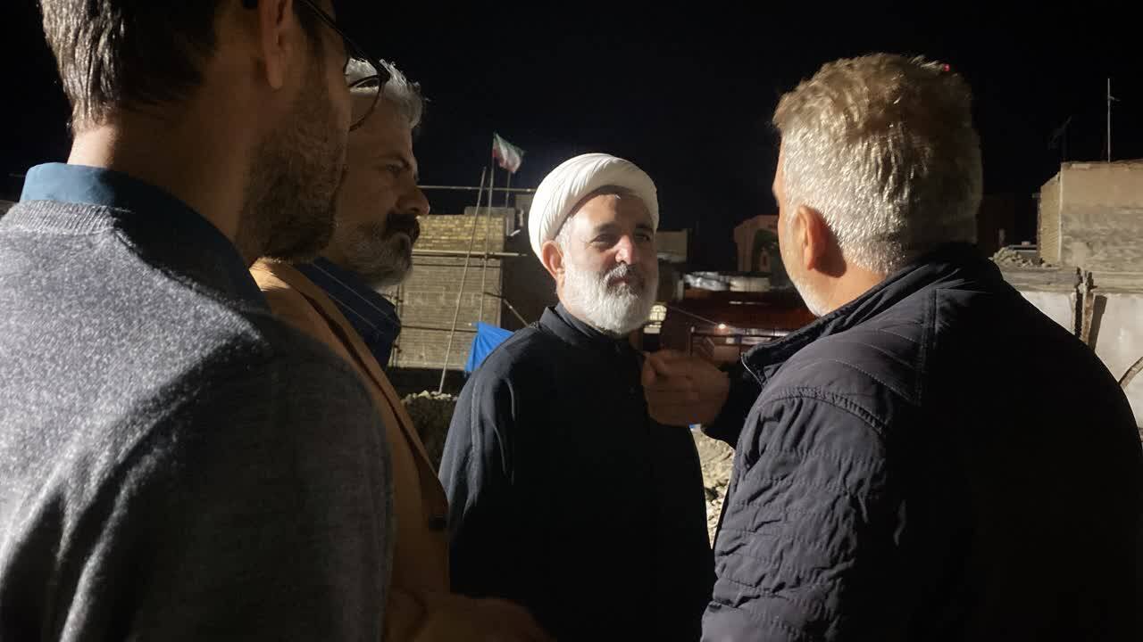 بازدید میدانی ذوالنوری از محل حمله دشمن به محله امام خمینی(ره) در قم