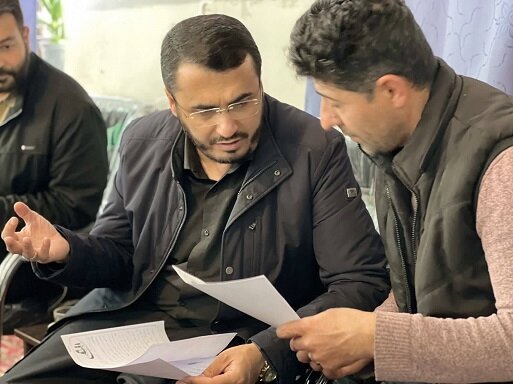 برگزاری میزخدمت نمازجمعه باسمنج با حضور متفکرآزاد