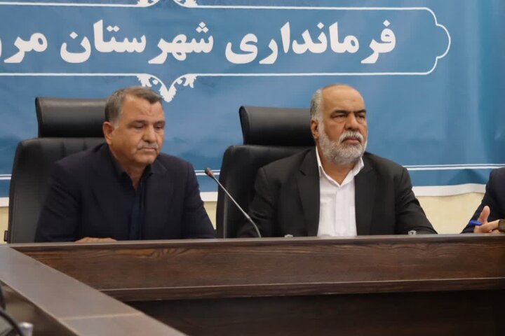 حضور صباغیان بافقی در جلسه کارگروه توسعه شهرستان مروست/ وضعیت خدمات‌رسانی به مردم در شرایط جنگی بررسی شد