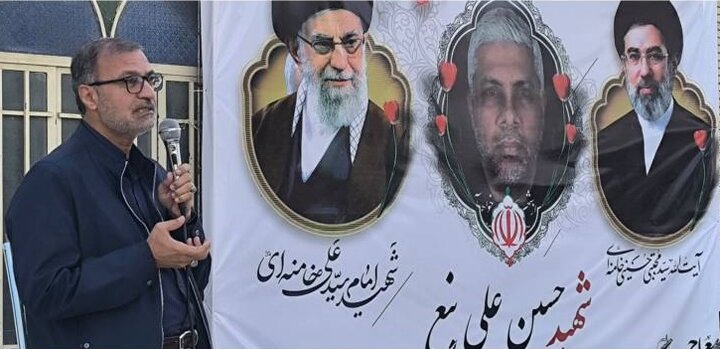 برگزاری مراسم اربعین «قائد امت» در دهستان ایسین