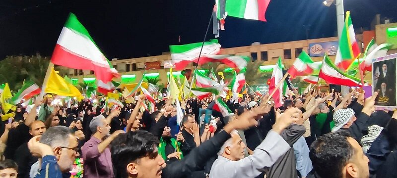 حضور مطورزاد در مراسم اربعین شهادت رهبرشهید