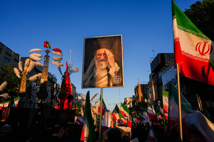 مراسم اربعین رهبر شهید انقلاب در تهران