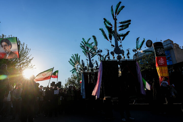 مراسم اربعین رهبر شهید انقلاب در تهران