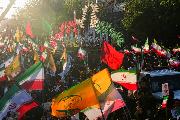 مراسم اربعین رهبر شهید انقلاب در تهران
