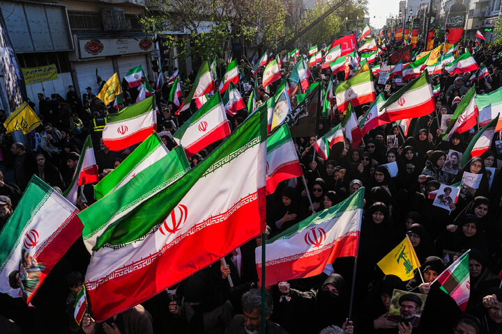 مراسم اربعین رهبر شهید انقلاب در تهران