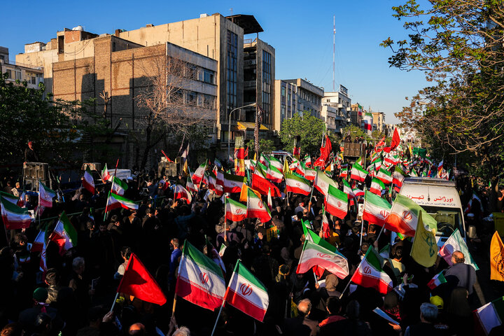 مراسم اربعین رهبر شهید انقلاب در تهران