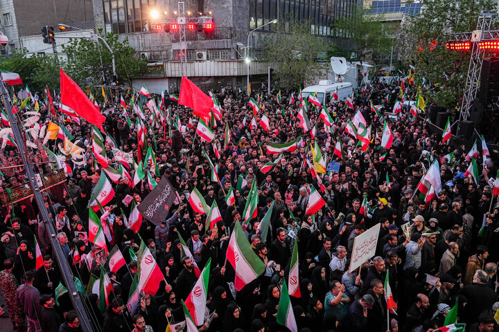 مراسم اربعین رهبر شهید انقلاب در تهران