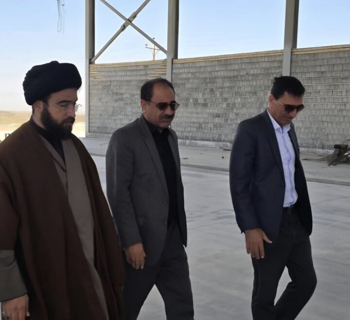 بازدید طهماسبی از مجتمع معادن سنگ چینی چاه سوار آغا