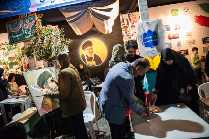 حضور حاجی بابایی نایب‌رئیس مجلس در تجمع مردم رشت