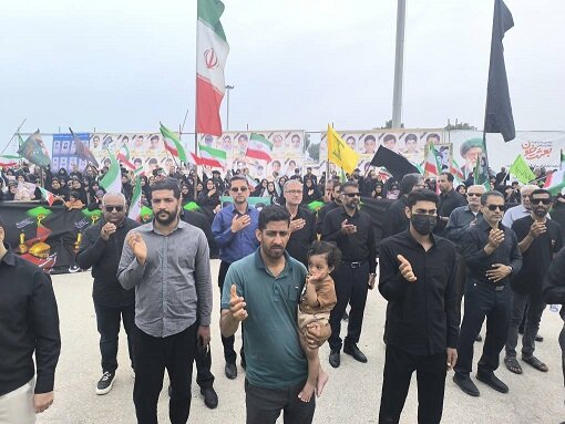 یادواره شهدای ناو دنا در شهر تازیان با حضور احمد مرادی/حضور در گرامیداشت اربعین «قائد امت» در بندرعباس