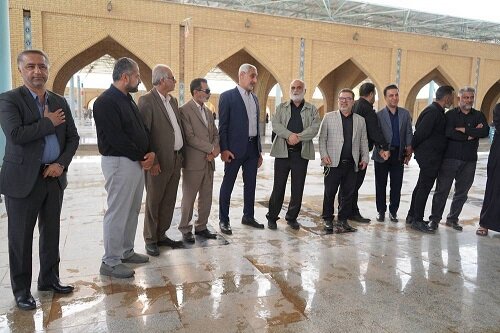 تشییع پیکر شهید ۱۳ساله خرمشهری با حضور «مطورزاده»