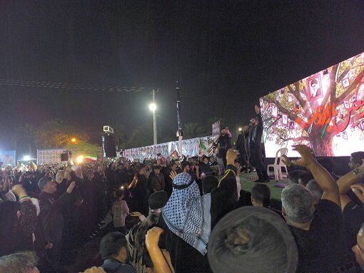 مراسم اربعین دانش آموزان «شجره طیبه» با حضور «احمد مرادی»