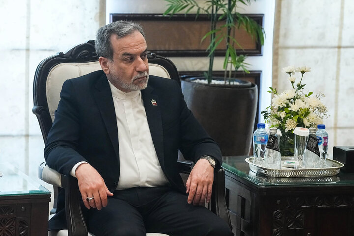 دیدار شهباز شریف نخست وزیر پاکستان با دکتر قالیباف رئیس مجلس