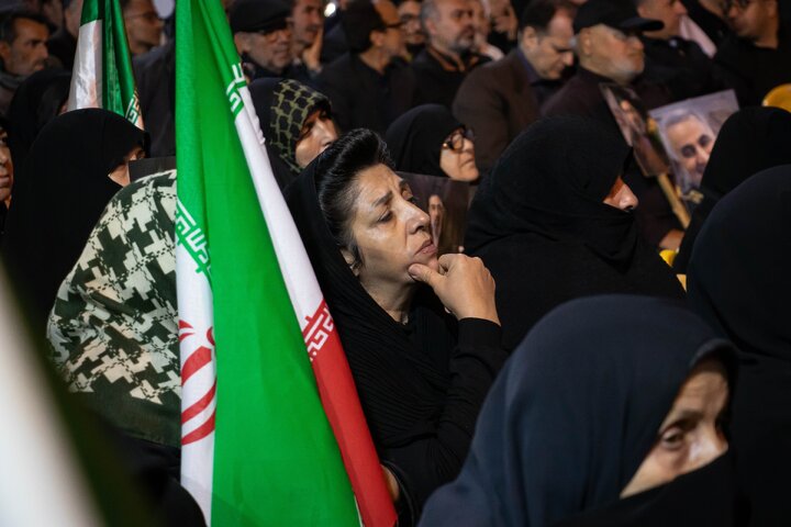 حضور نایب‌رئیس مجلس در تجمع مردم سیاهکل