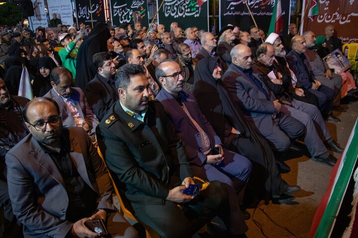 حضور نایب‌رئیس مجلس در تجمع مردم سیاهکل
