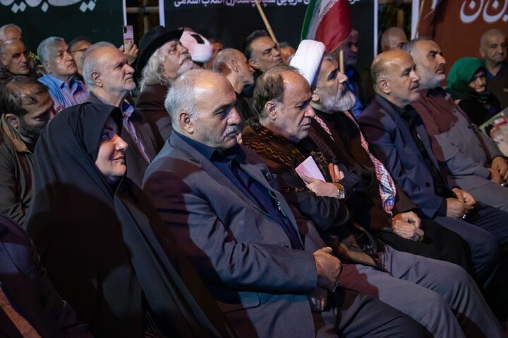 حضور نایب‌رئیس مجلس در تجمع مردم سیاهکل
