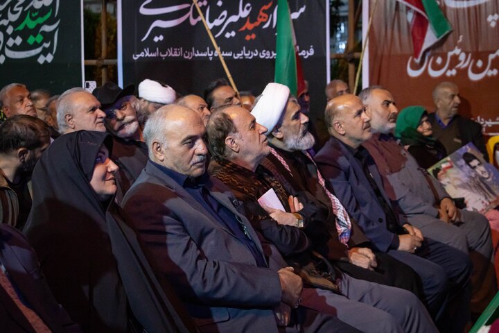 حضور نایب‌رئیس مجلس در تجمع مردم سیاهکل