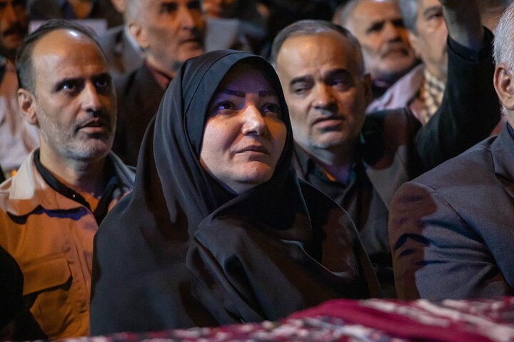 حضور نایب‌رئیس مجلس در تجمع مردم سیاهکل