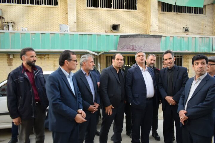 بازدید بیات از اماکن آسیب دیده شهرستان خمین در حملات آمریکایی- صهیونیستی