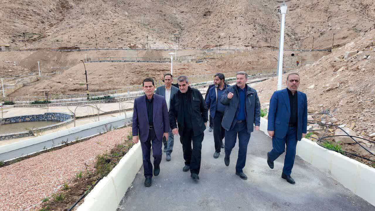 بازدید نظارتی نماینده شاهرود و استاندار سمنان از کلان‌پروژه‌های عمرانی