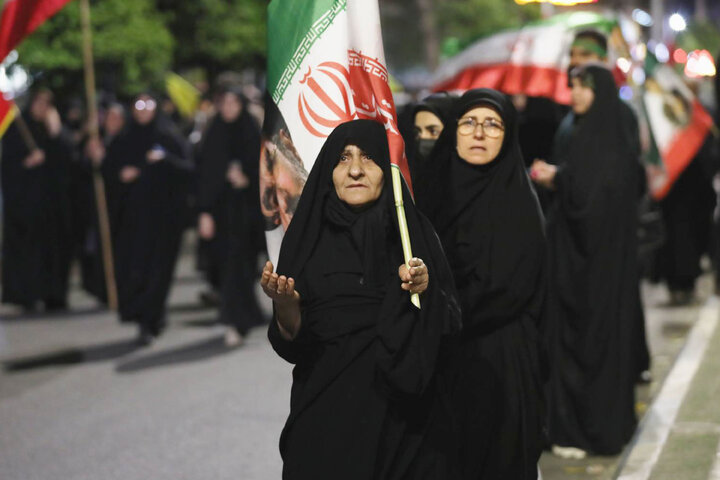 حضور حاجی بابایی نایب‌رئیس مجلس در تجمع مردم بابل