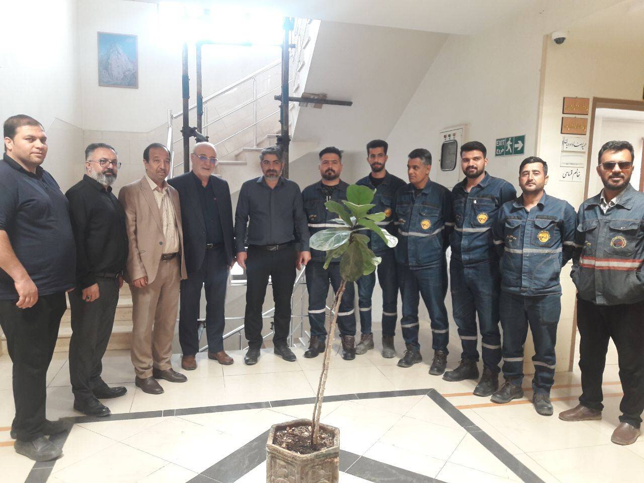 بازدید حاجی‌دلیگانی از مدیریت برق برخوار