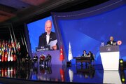 سخنرانی متکی رئیس هیأت پارلمانی ایران در مجمع عمومی IPU