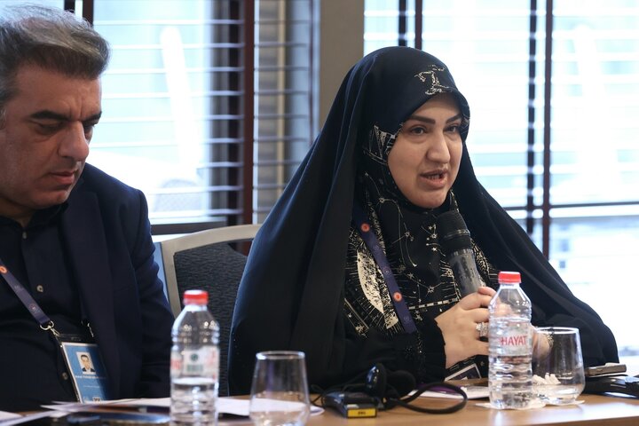 حضور سمیه رفیعی در سمپوزیوم سلامت و رفاه زنان، کودکان و نوجوانان در مواقع بحران - استانبول