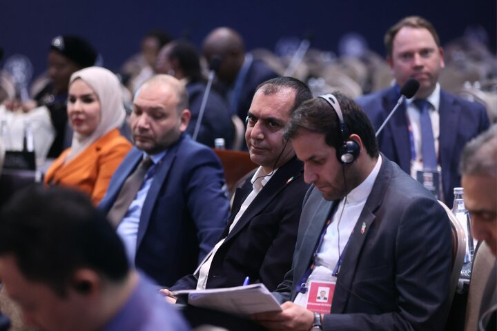 سخنرانی متکی رئیس هیأت پارلمانی ایران در مجمع عمومی IPU