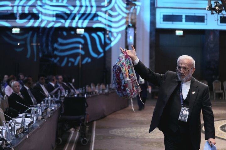 سخنرانی متکی رئیس هیأت پارلمانی ایران در مجمع عمومی IPU