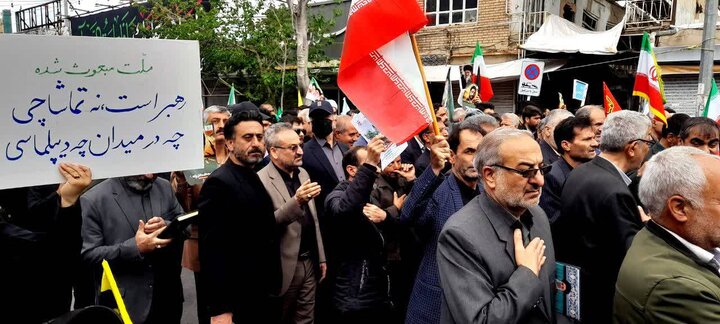 حضور نماینده محبی نجم آبادی در مراسم تشییع پیکر مطهر شهید حمله آمریکایی- صهیونیستی در سبزوار