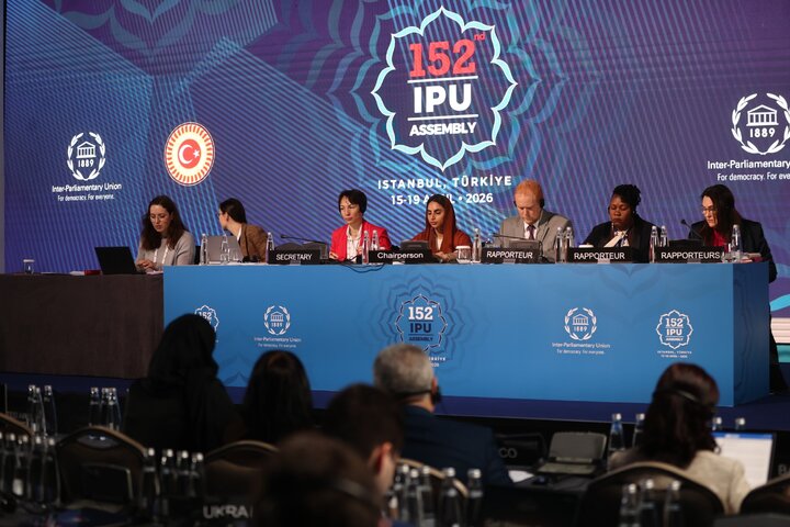 حضور زارع در کمیته دائمی دموکراسی و حقوق بشر IPU