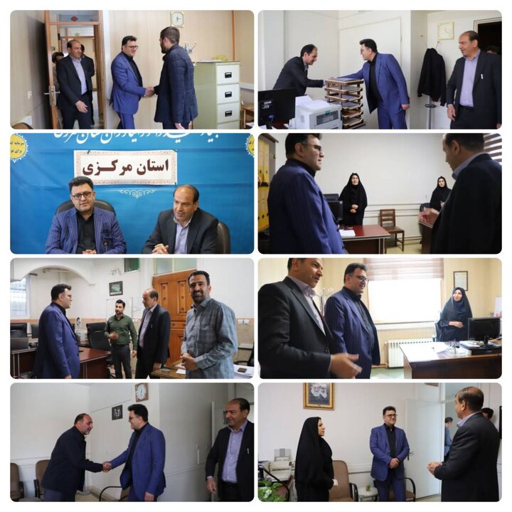 بازدید جمالیان از اداره کل بنیاد شهید و امور ایثارگران استان مرکزی/ ​​تکریم ایثارگران، تکلیفی دینی و انقلابی است