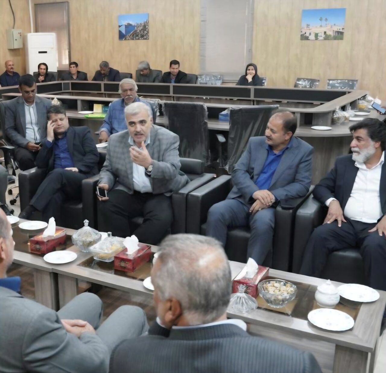 پیگیری محمدی برای بسیج مدیران جهت ارتقای زیرساخت های فسا 