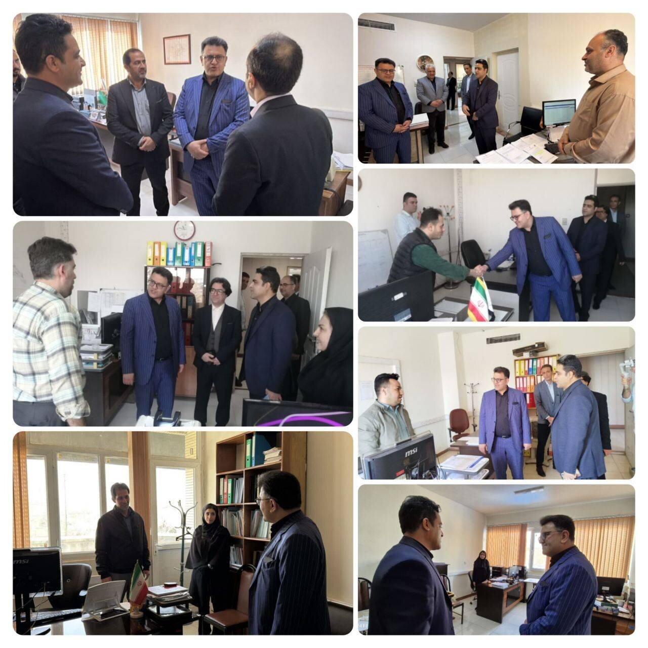 بازدید جمالیان از اداره کل راه و شهرسازی استان مرکزی و مرکز خیریه نگهداری جامع توانبخشی اراک