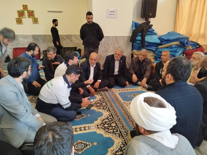 بازدید میدانی نمایندگان مجلس از ستاد بحران شهرداری تهران