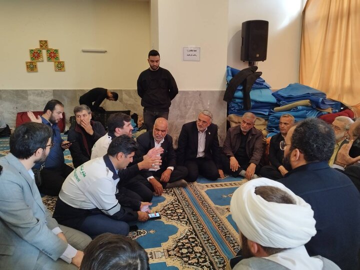 بازدید میدانی نمایندگان مجلس از ستاد بحران شهرداری تهران