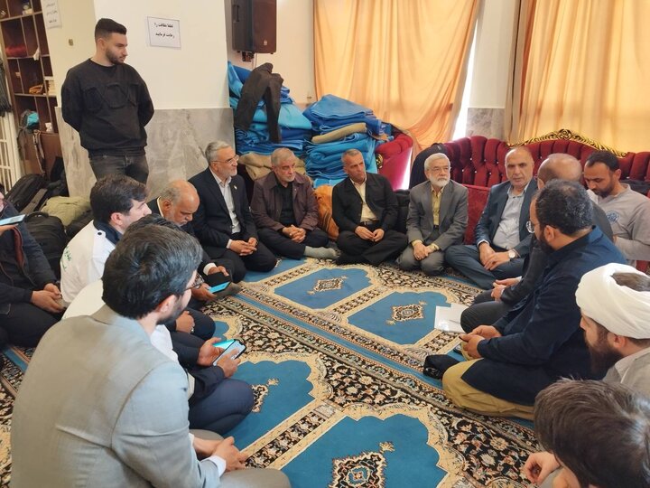 بازدید میدانی نمایندگان مجلس از ستاد بحران شهرداری تهران