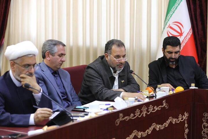 نشست نایب‌رئیس مجلس و اعضای کمیسیون فرهنگی با وزیر ورزش و جوانان