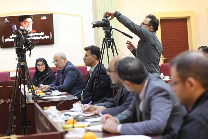 نشست نایب‌رئیس مجلس و اعضای کمیسیون فرهنگی با وزیر ورزش و جوانان