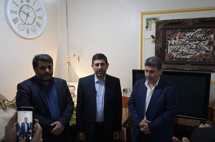 حضور نماینده اهواز در آیین بزرگداشت شهید «مهران زیلابی» از شهدای عملیات رمضان